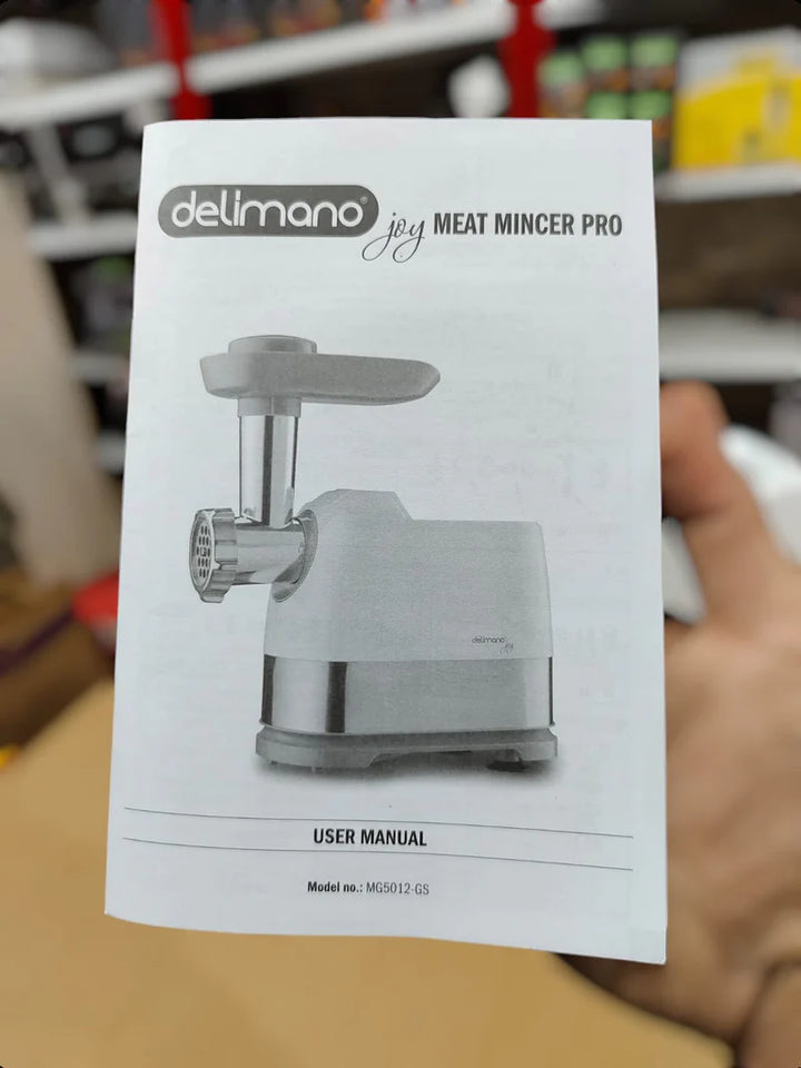 DELIMANO 3 in 1 MEAT MINCER PRO