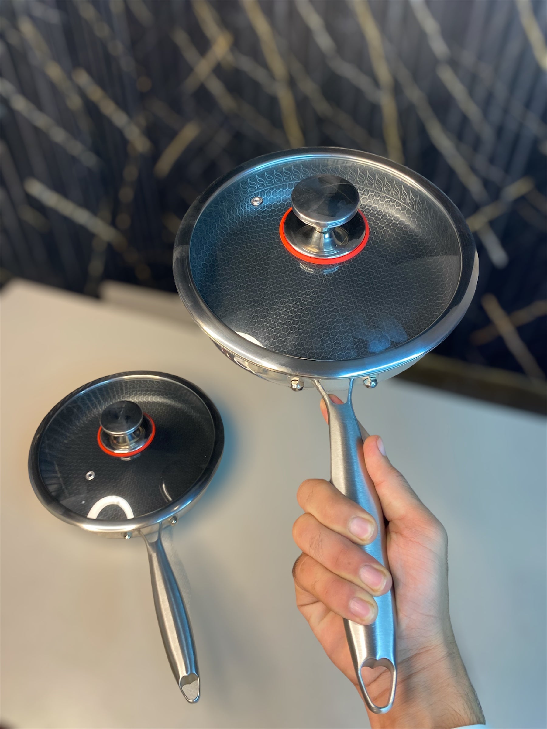 Lot imported Deep frypan