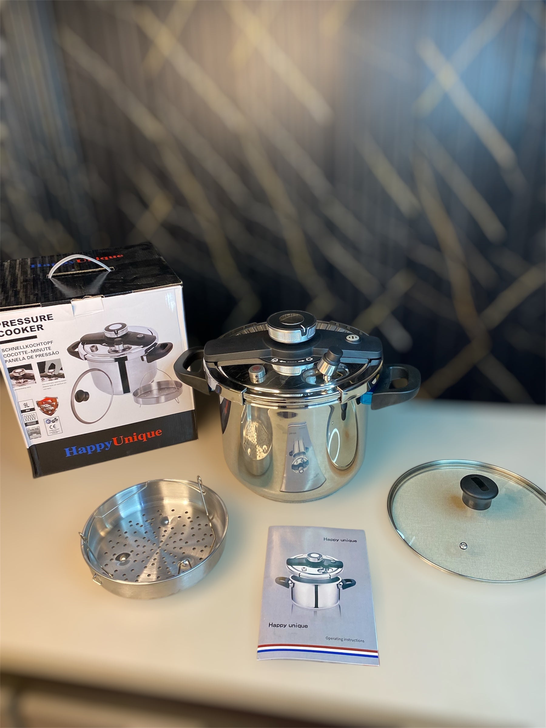 Happy unique pressure cooker 9L
