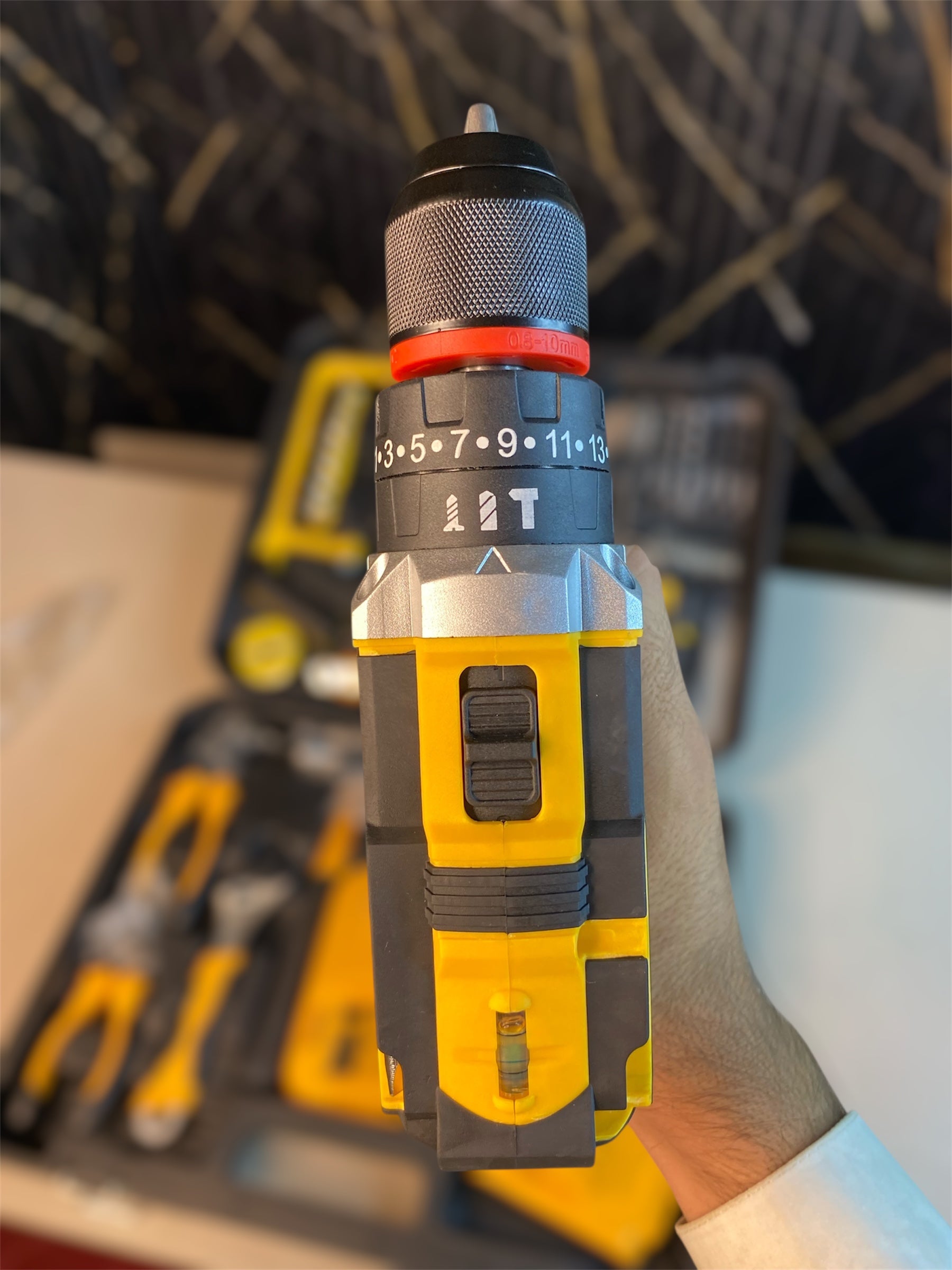 Dewalt Drill machine 117 piece toolbox