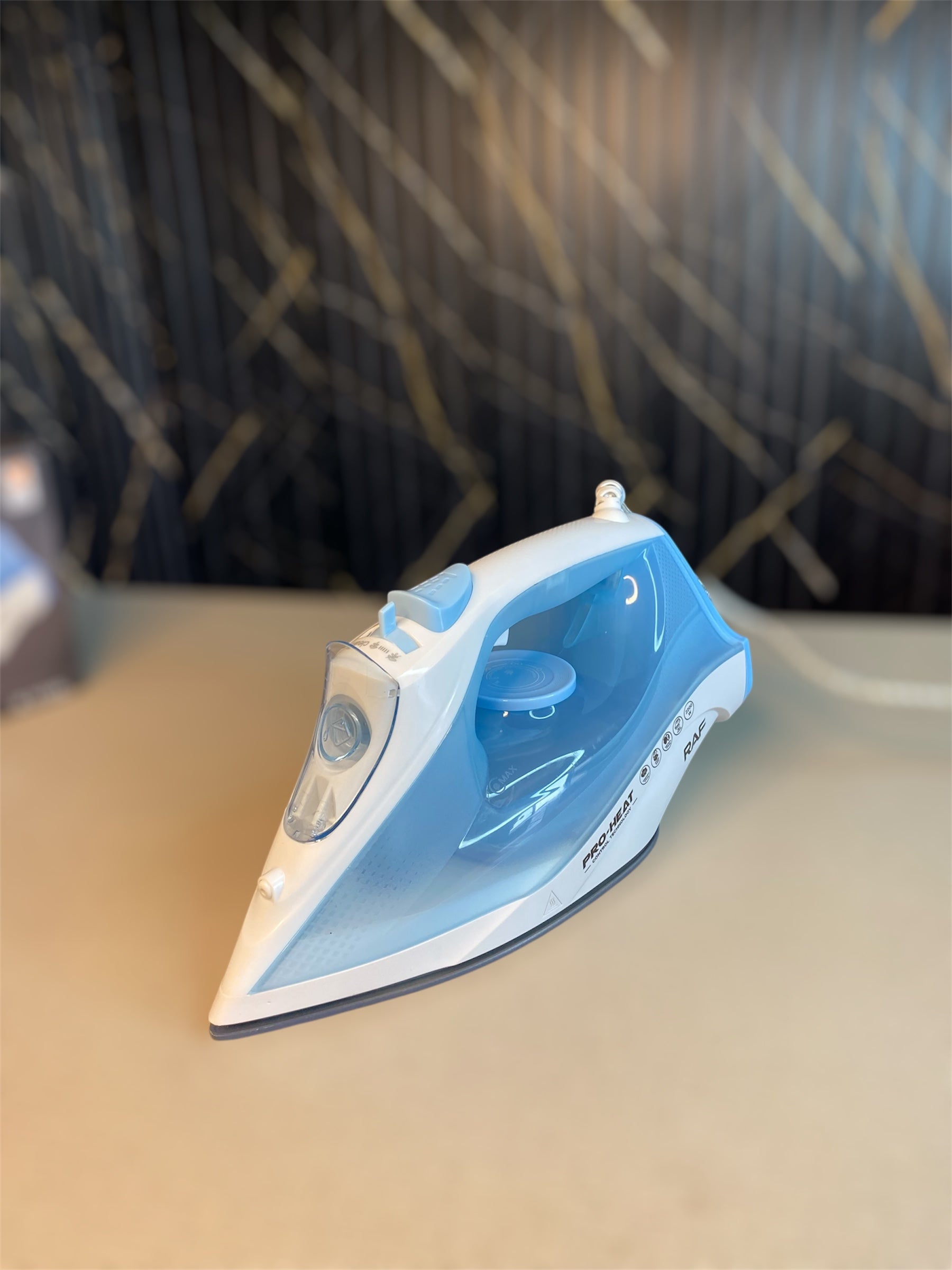 RAF steam iron