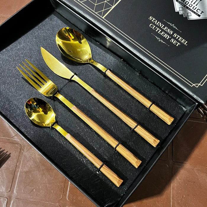 24 Piece Stainless Steel Cutlery Set - - High Quality Lot Import