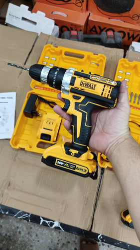 Dewalt 36w 24w USA Hammer Rechargeable Drill Machine with toolkit set