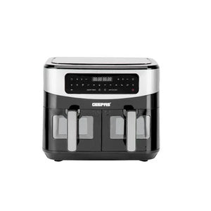 Geepas 9 L Dual Basket Digital Air Fryer- GAF37525U