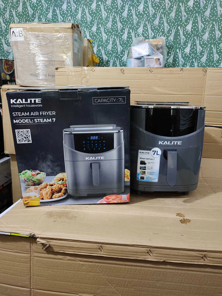 Lot Imported Kalite digital Steam air fryer