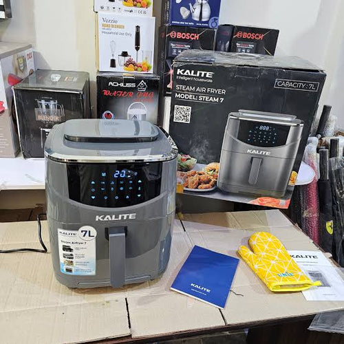 Lot Imported Kalite digital Steam air fryer