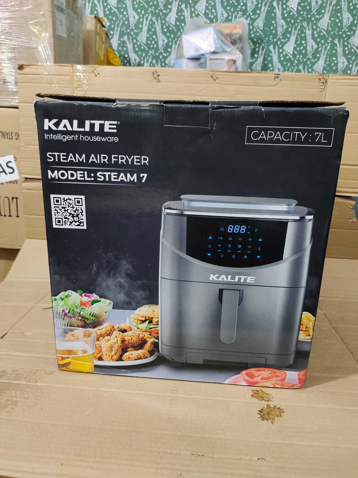 Lot Imported Kalite digital Steam air fryer